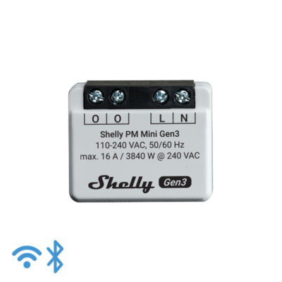 Shelly PM Mini Gen3 - EAN 3800235261613 Shelly PM Mini Gen3 - EAN 3800235261613