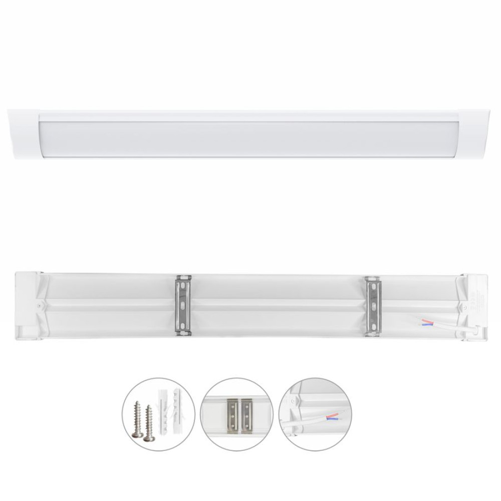 EL195103 | LED FLAT BATTEN 26W|4000k|2700lm|880x76xh25mm|{enjoysimplicity}™ EL195103 | LED FLAT BATTEN 26W|4000k|2700lm|880x76xh25mm|{enjoysimplicity}™