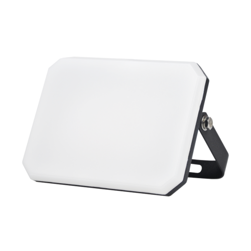 ELF20206 | LED PC OPALcover 20W|6500k|2200lm FLOODLIGHT ALUM.220-240~IP65|BLACK|{enjoysimplicity}™
