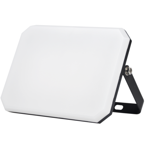 ELF20504 | LED PC OPALcover 50W|4000k|5500lm FLOODLIGHT ALUM.220-240~IP65|BLACK|{enjoysimplicity}™