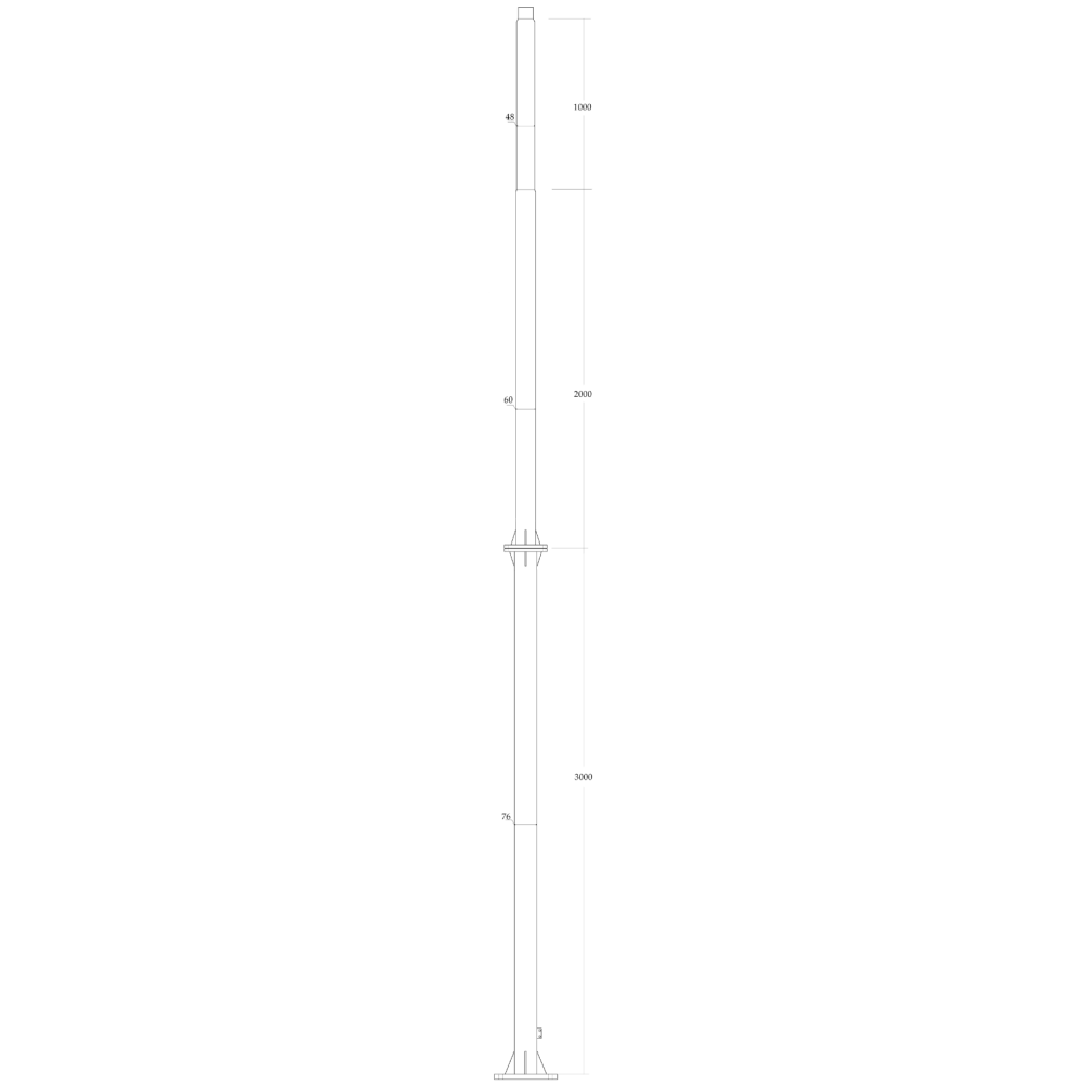 19005 | ΙΣΤΟΣ ΑΛΕΞ/ΝΟΥ 6mt ΜΕ ΣΥΣΤΗΜΑ ΑΝΑΚΛΙΣΗΣ St/tZn 19005 | ΙΣΤΟΣ ΑΛΕΞ/ΝΟΥ 6mt ΜΕ ΣΥΣΤΗΜΑ ΑΝΑΚΛΙΣΗΣ St/tZn