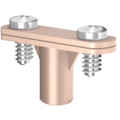 372-9 | ΣΤΗΡΙΓΜΑ ΤΑΙΝΙΑΣ M6 30x4mm Cu 372-9 | ΣΤΗΡΙΓΜΑ ΤΑΙΝΙΑΣ M6 30x4mm Cu