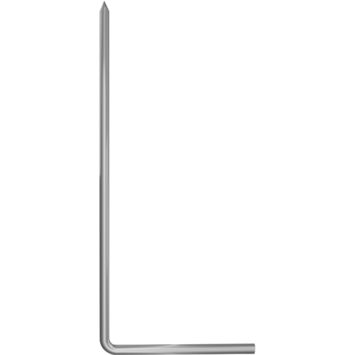 418-L1,20 | ΑΚΙΔΑ Φ10 L1200mm  |  Al | 0,68mt ΠΑΝΩ MYTH + 0,60mt ΚΑΤΩ