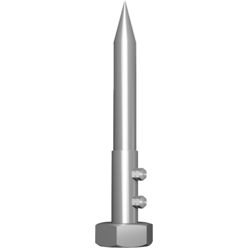 452 | ΑΛΕΞ/ΝΟ ΑΠΛΟ ΜΕ ΚΟΧΛΙΑ 1+1/4 Φ35xL260mm Ms/Esn