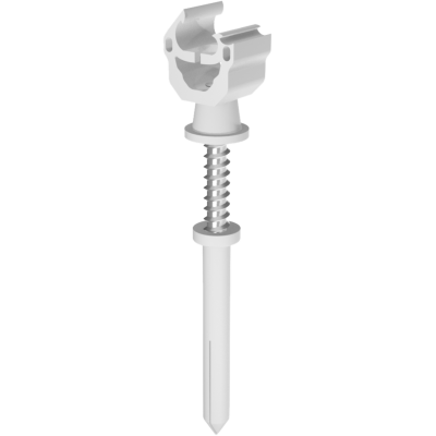 514 | ELFIX™ HAPPY LOCK™ ΠΛΑΣΤΙΚΟ ΣΤΗΡΙΓΜΑ ΑΓΩΓΟΥ Φ8-10mm (M6) ME 255 ΒΙΣΜΑ ΤΑΧΕΙΑΣ ΕΦΑΡΜΟΓΗΣ