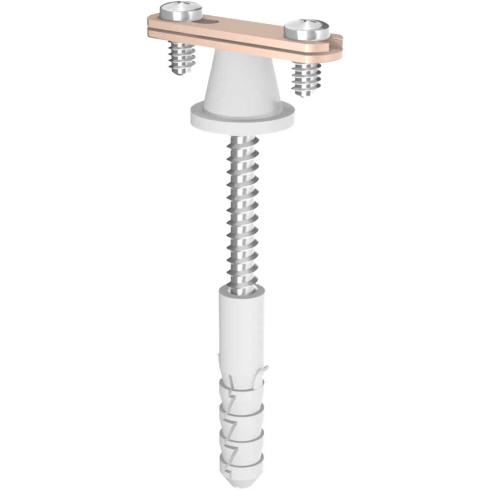 558-9 | ΣΤΗΡΙΓΜΑ ΤΑΙΝΙΑΣ Cu Ως max 50x7mm ΜΕ ΚΟΝΤΟ Pl ΑΠΟΣΤΑΤΗ & ΒΙΔΑ & ΟΥΠΑ 558-9 | ΣΤΗΡΙΓΜΑ ΤΑΙΝΙΑΣ Cu Ως max 50x7mm ΜΕ ΚΟΝΤΟ Pl ΑΠΟΣΤΑΤΗ & ΒΙΔΑ & ΟΥΠΑ