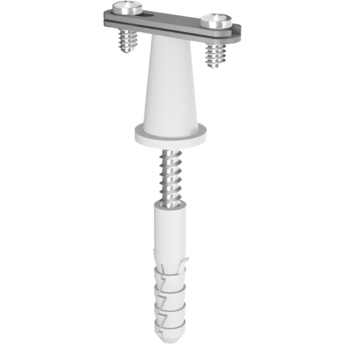 559 | ΣΤΗΡΙΓΜΑ ΤΑΙΝΙΑΣ St/tZn Ως max 50x7mm ΜΕ ΜΑΚΡΥ L36 Pl ΑΠΟΣΤΑΤΗ & ΒΙΔΑ & ΟΥΠΑ 