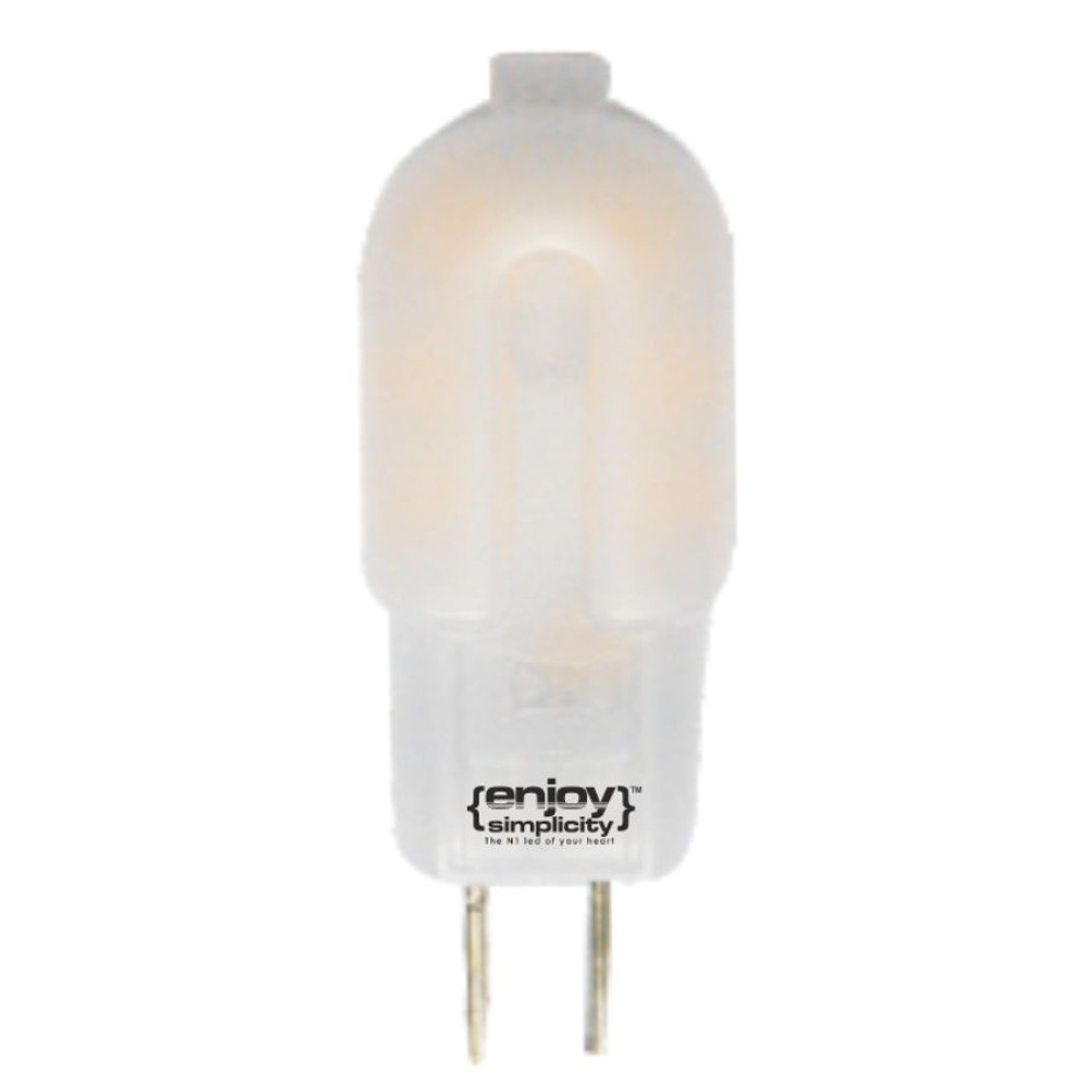 EL104126 | LED G4 AC/DC12V|2.5W(>25W)|6500k|160lm|{enjoysimplicity}™ EL104126 | LED G4 AC/DC12V|2.5W(>25W)|6500k|160lm|{enjoysimplicity}™