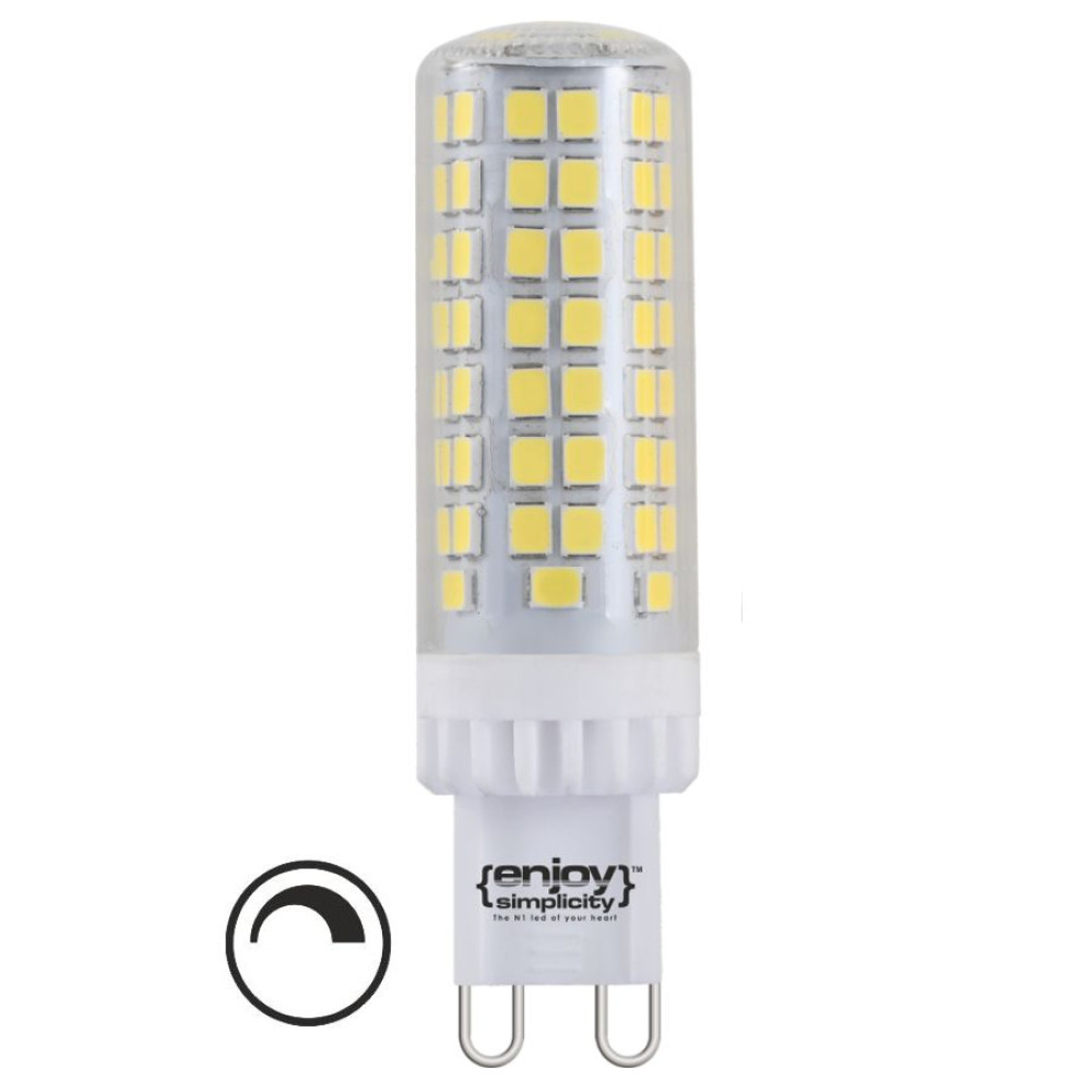 EL109526 | LED G9 DIM|7W(>70W)|6500k|600lm|{enjoysimplicity}™ EL109526 | LED G9 DIM|7W(>70W)|6500k|600lm|{enjoysimplicity}™