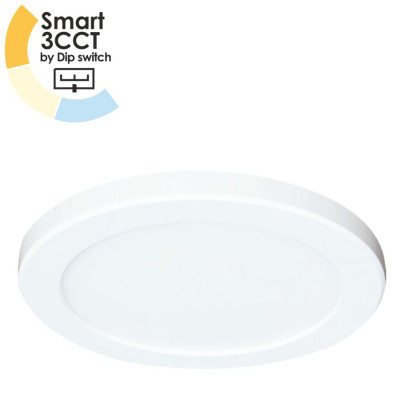 EL192033 | LED SLIM PANEL|15W|2700-4000-6500k|1500lm|Φ220xh17.8|{enjoysimplicity}™ EL192033 | LED SLIM PANEL|15W|2700-4000-6500k|1500lm|Φ220xh17.8|{enjoysimplicity}™