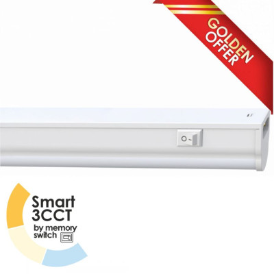 EL199401_MS | LED T5 SMART 3CCT ΜΕ MEMORY SWITCH | ΔΕΝ ΠΕΡΙΕΧΕΤΑΙ ΚΑΛΩΔΙΟ | 3.5W | 330/395/350lm | 3000k/4000K/6500k | 312x27xh37mm -Νέτο τιμή EL199401_MS | LED T5 SMART 3CCT ΜΕ MEMORY SWITCH | ΔΕΝ ΠΕΡΙΕΧΕΤΑΙ ΚΑΛΩΔΙΟ | 3.5W | 330/395/350lm | 3000k/4000K/6500k | 312x27xh37mm -Νέτο τιμή