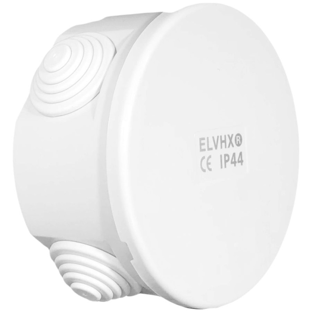 EL7 | ΕΞΩΤ/ΚΟ ELBOX™ Φ80xh40mm IP44 ΠΡΕΣ/ΤΟ/4*Φ23mm EL7 | ΕΞΩΤ/ΚΟ ELBOX™ Φ80xh40mm IP44 ΠΡΕΣ/ΤΟ/4*Φ23mm