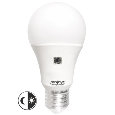 EL782806 | SmartLED A60 SENSOR DAY-NIGHT|9W(>60W)Ε27|2700k|806lm|{enjoysimplicity}™ EL782806 | SmartLED A60 SENSOR DAY-NIGHT|9W(>60W)Ε27|2700k|806lm|{enjoysimplicity}™