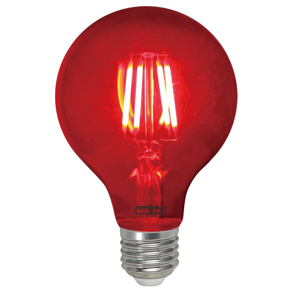 EL828005 | DreamLED Fillament Coloured G80|4W E27|KOKKINO|{enjoysimplicity}™ EL828005 | DreamLED Fillament Coloured G80|4W E27|KOKKINO|{enjoysimplicity}™