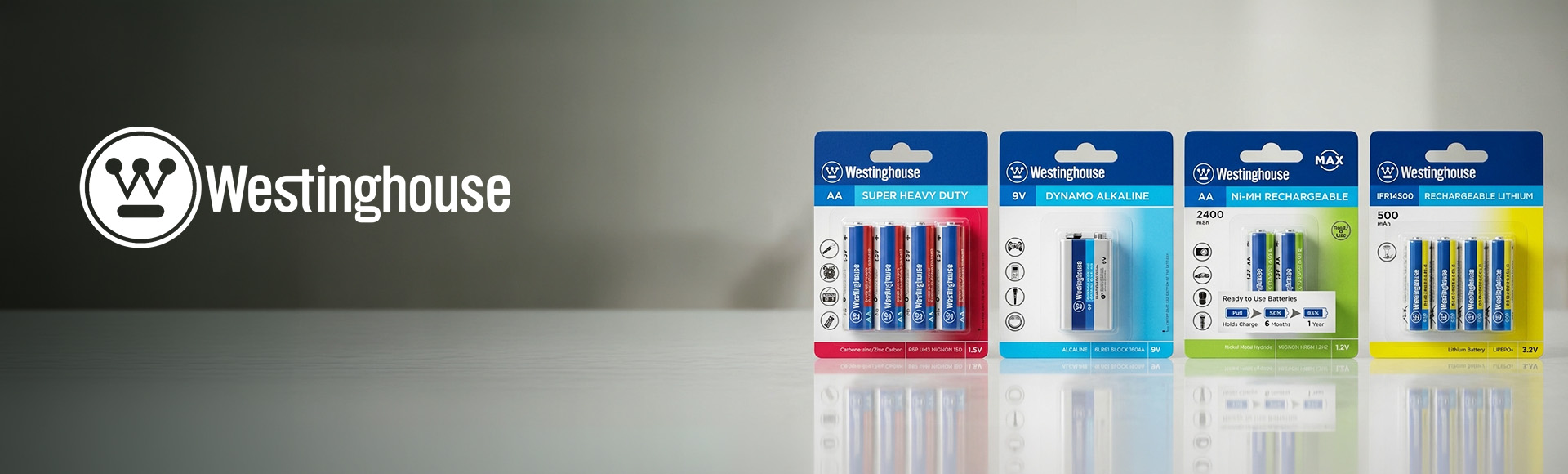 Westinghouse μπάνερ μπαταριών