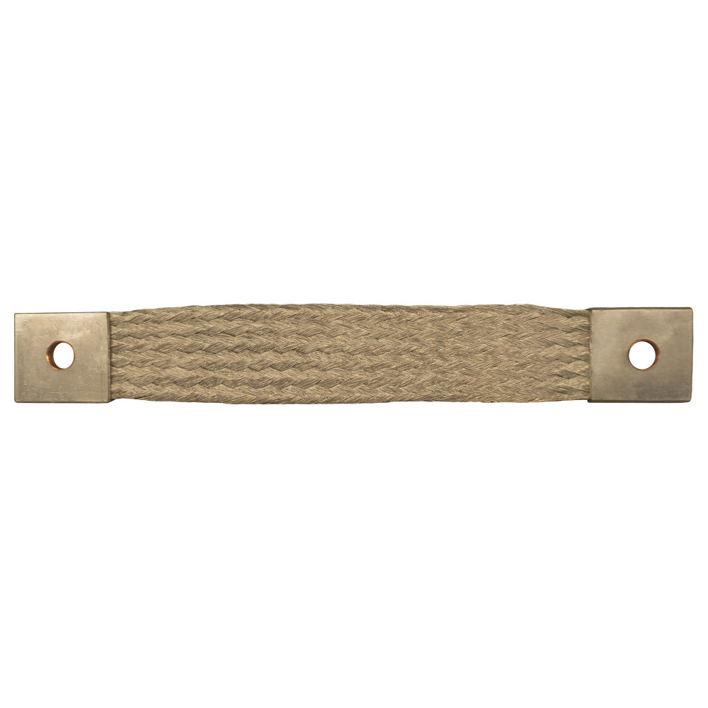 19920 | ΕΥΚΑΜΠΤΟΣ ΑΓΩΓΟΣ ΓΕΦΥΡΩΣΗΣ 50mm² L250x40mm E-Cu/Esn Τρύπες Φ12mm