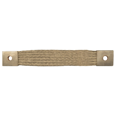 19920 | ΕΥΚΑΜΠΤΟΣ ΑΓΩΓΟΣ ΓΕΦΥΡΩΣΗΣ 50mm² L250x40mm E-Cu/Esn Τρύπες Φ12mm