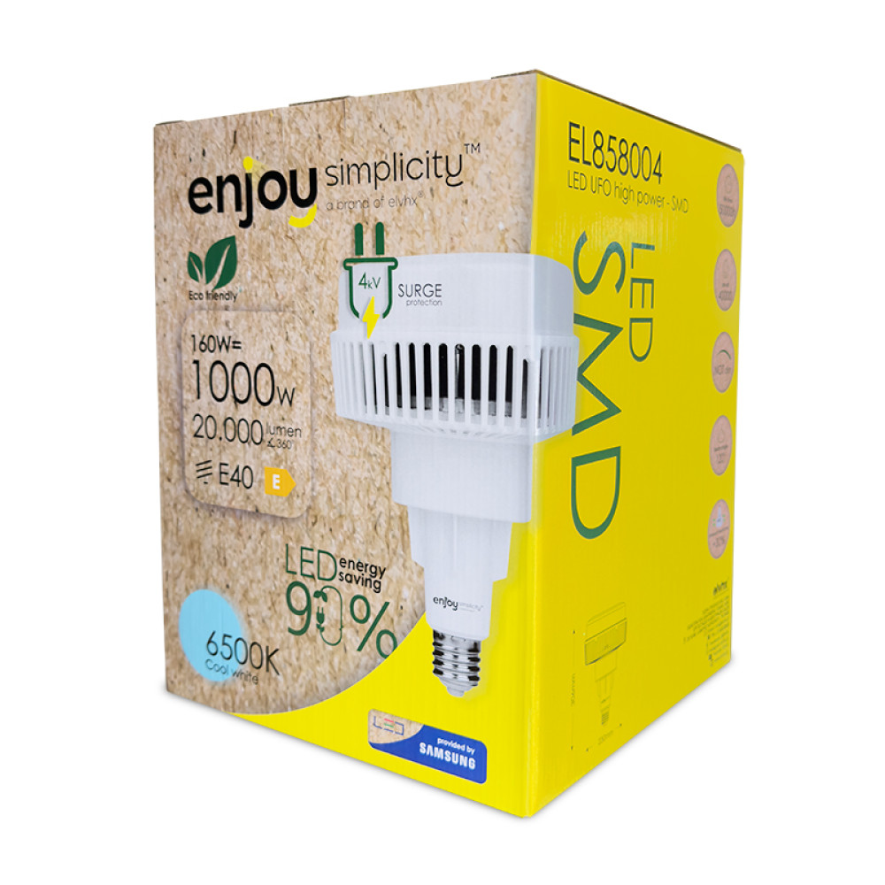 EL858004 | LED UFO HIGH POWER 140W(>450W)E40|6500k|20000lm|{enjoysimplicity}™