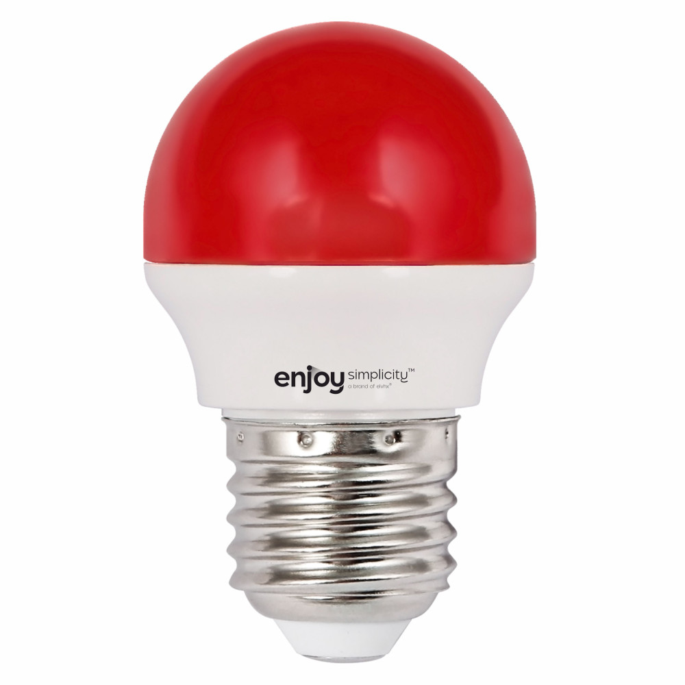 EL733305 | LED Ρ45 ΚΟΚΚΙΝΟ |1.8W(19W) Ε27|{enjoysimplicity}™