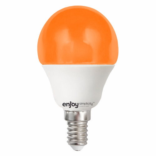 EL733231 | LED Ρ45 ΠΟΡΤΟΚΑΛΙ |1.8W(19W) Ε14|{enjoysimplicity}™