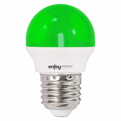 EL733309 | LED Ρ45 ΠΡΑΣΙΝΟ |1.8W(19W) Ε27|{enjoysimplicity}™