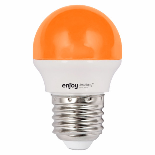EL733331 | LED Ρ45 ΠΟΡΤΟΚΑΛΙ |1.8W(19W) Ε27|{enjoysimplicity}™