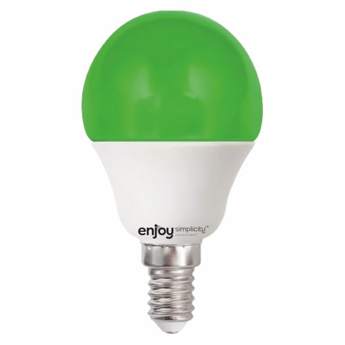 EL733209 | LED Ρ45 ΠΡΑΣΙΝΟ |1.8W(19W) Ε14|{enjoysimplicity}™