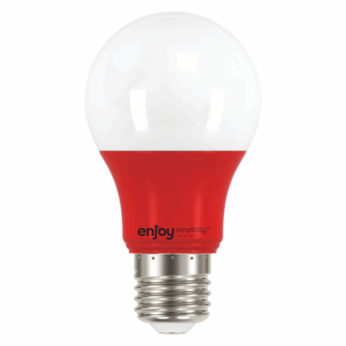 EL733805 | LED A60 E27 OΛΗ ΚΟΚΚΙΝΟ |3.5W (>40W)|{enjoysimplicity}™