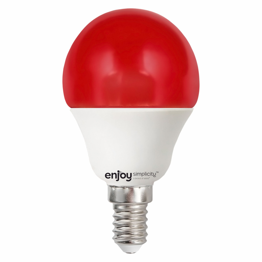 EL733205 | LED Ρ45 ΚΟΚΚΙΝΟ |1.8W(19W) Ε14|{enjoysimplicity}™