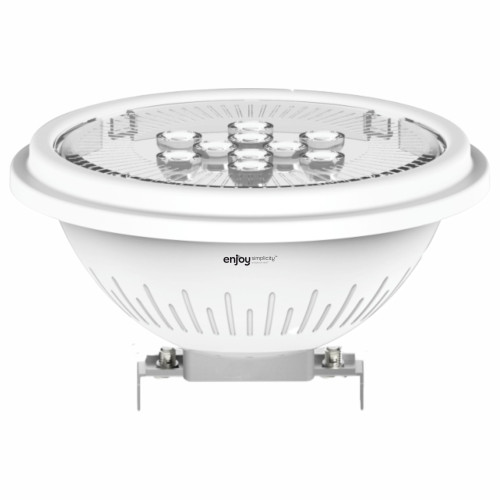 EL811890 | LED AR111 12V G53|11W(>75W)|6500k|890lm|40◦|{enjoysimplicity}™