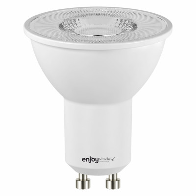 EL105104 | LED GU10|2.4W(>32W)|4000k|240lm|110°|{enjoysimplicity}™
