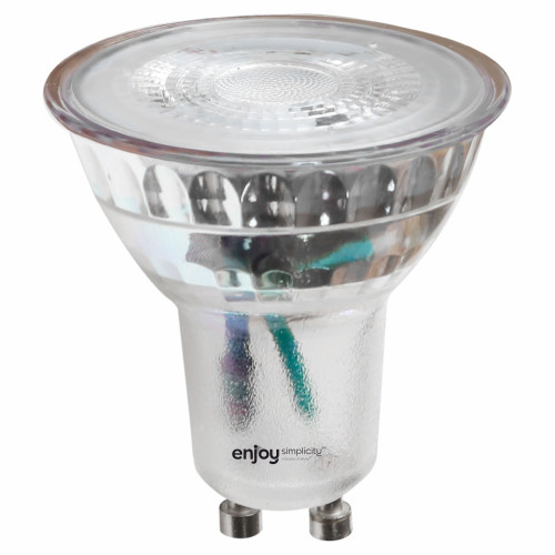 EL610654 | LED GU10 GLASS|5W(>50W)|4000k|420lm|38°|{enjoysimplicity}™