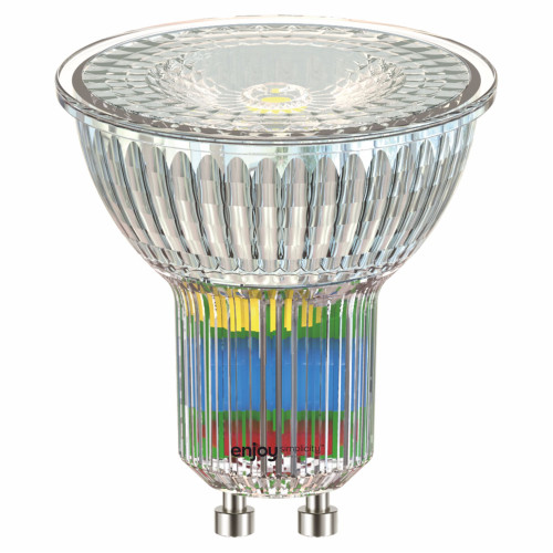 EL872260 | LED GU10 GLASS|3.5W(>35W)|2700k|300lm|36°|{enjoysimplicity}™