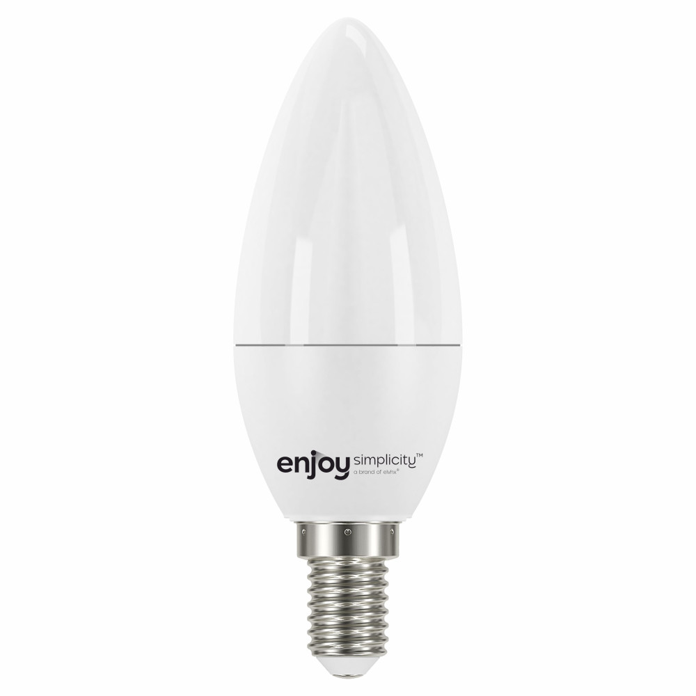 EL793473 | LED B35 DIM|5W(>40W)Ε14|3000k|470lm|{enjoysimplicity}™