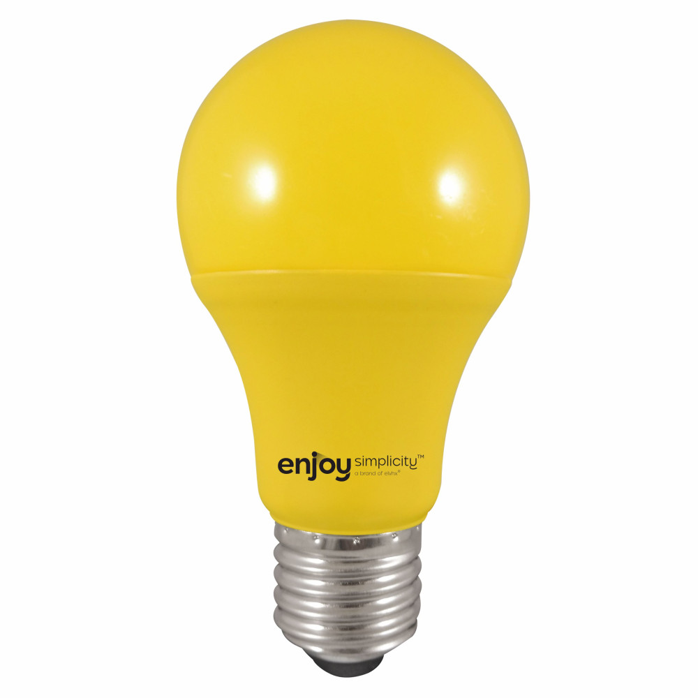 EL784220 | LED A60 ANTI INSECT PLASTIC|6W(>60W)Ε27|2500k|500lm|{enjoysimplicity}™