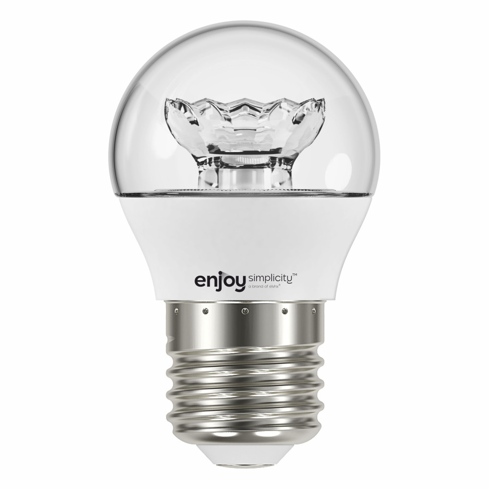 EL742470 | LED Ρ45|5.4W(>40W)Ε27|2700k|470lm|διάφανη|{enjoysimplicity}™