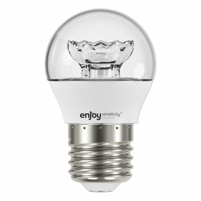 EL742470 | LED Ρ45|5.4W(>40W)Ε27|2700k|470lm|διάφανη|{enjoysimplicity}™