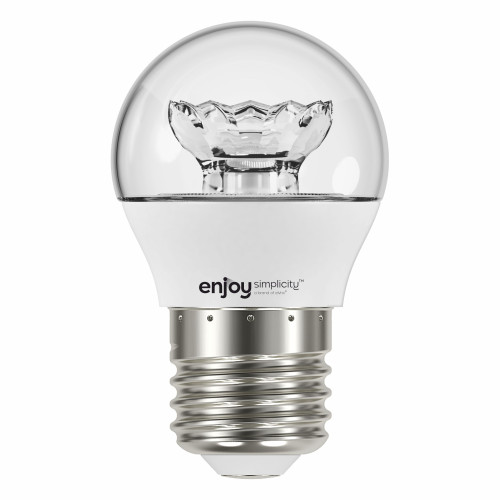 EL742470 | LED Ρ45|5.4W(>40W)Ε27|2700k|470lm|διάφανη|{enjoysimplicity}™