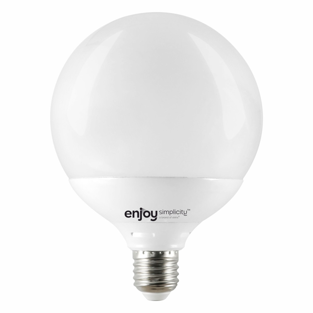 EL749126 | LED BALL G120|12W(>82W)Ε27|6500k|1200lm|{enjoysimplicity}™