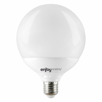 EL749126 | LED BALL G120|12W(>82W)Ε27|6500k|1200lm|{enjoysimplicity}™