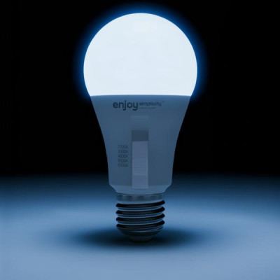 EL903001 | LED SMD A60 5CCT dip switch|9W (=60w)|806lm|E27|2700k-3000k-4000k-5000k-6500k| {enjoysimplicity}™