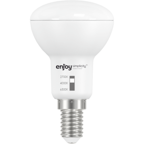EL903995 | LED SMD R50 DIM|3CCT dip switch|5W (=39w)|450lm|E14|2700k-4000k-6500k| {enjoysimplicity}™