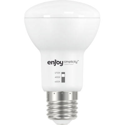 EL903996 | LED SMD R63 DIM|3CCT dip switch|9W (=60w)|850lm|E27|2700k-4000k-6500k| {enjoysimplicity}™	
