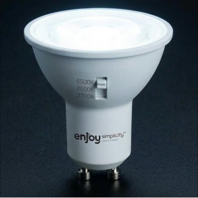 EL903004 | LED SMD GU10 3CCT dip switch|7W (=86w)|621lm|110D|2700k-4000k-6500k| {enjoysimplicity}™