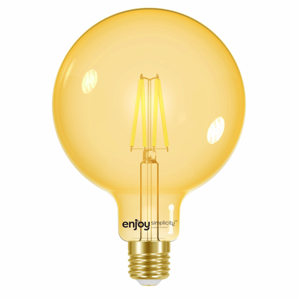 EL901105 | SMART Wi-Fi+BLE ON/OFF/DIM G95 FILLAMENT LED 4.5W(>35W)|E27|2200k|350lm|{enjoysimplicity}™