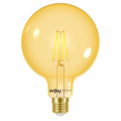 EL901105 | SMART Wi-Fi+BLE ON/OFF/DIM G95 FILLAMENT LED 4.5W(>35W)|E27|2200k|350lm|{enjoysimplicity}™