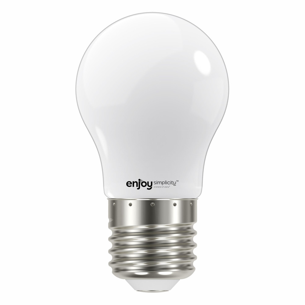 EL824463 | LED FILLAMENT MILKY P45|4W(>39w) Ε27|6500k|450lm|{enjoysimplicity}™