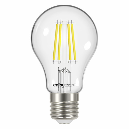 EL822929 | LED FILLAMENT CLEAR DIM|A60 7.8W(>60w) E27|3000k|806lm|{enjoysimplicity}™