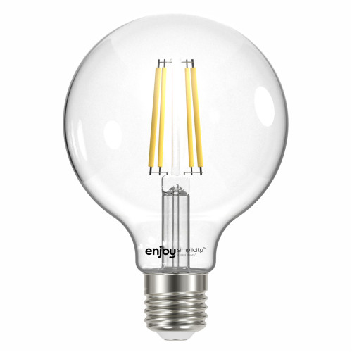 EL822922 | LED FILLAMENT CLEAR DIM|G95 7.8W(>60w) E27|2700k|806lm|{enjoysimplicity}™