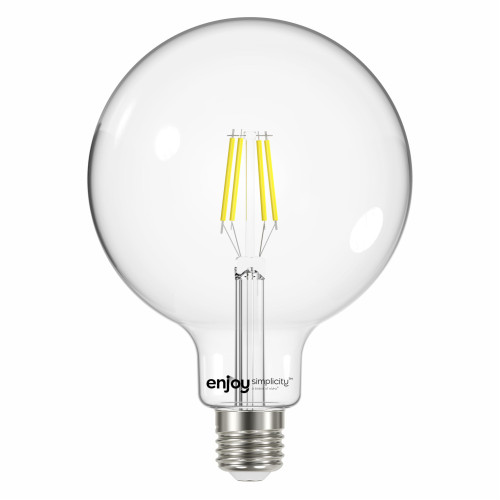 EL822936 | LED FILLAMENT CLEAR DIM|G125 7.8W(>60w) E27|3000k|806lm|{enjoysimplicity}™